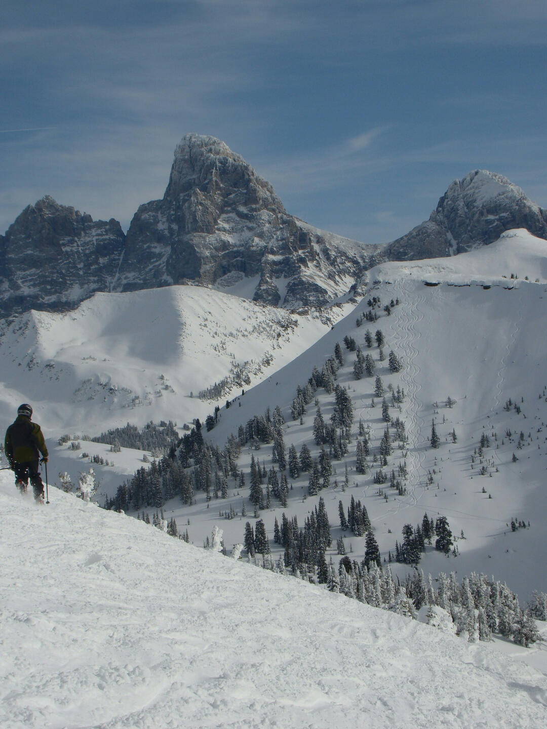 Skiing near Grand Teton skiing near Grand Teton
